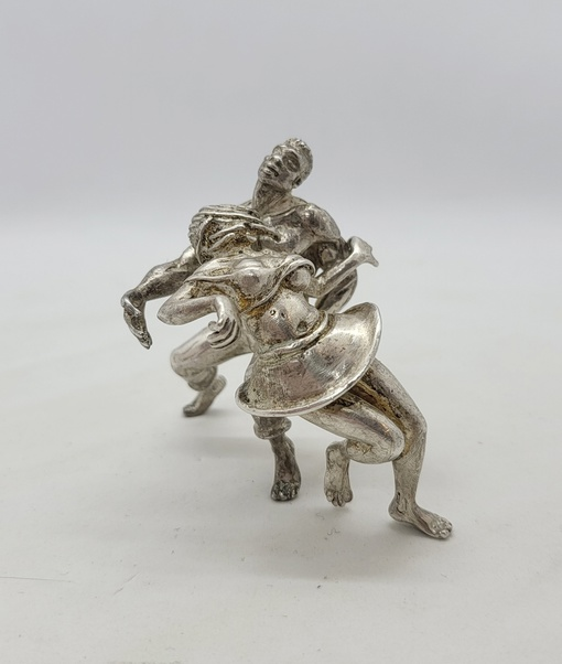 серебряные фигурки Ламбада, серебро, миниатюры 
