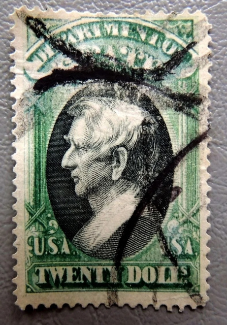 марка почтовая, редкая коллекционная , США
