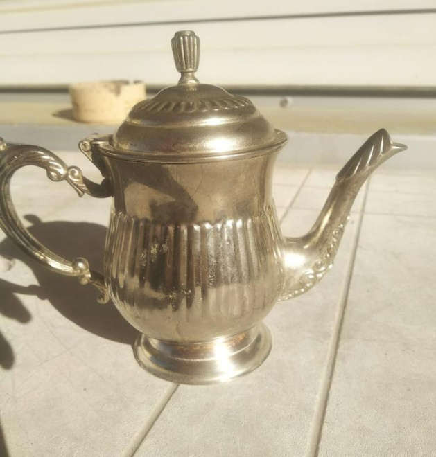 Антикварный старинный заварочный чайник из Франции раритет