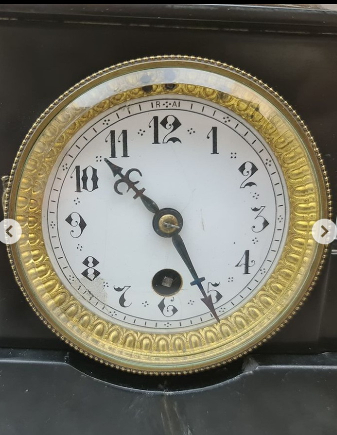 часы настольные Любовь, бронза, Франция, 19 век фото 7