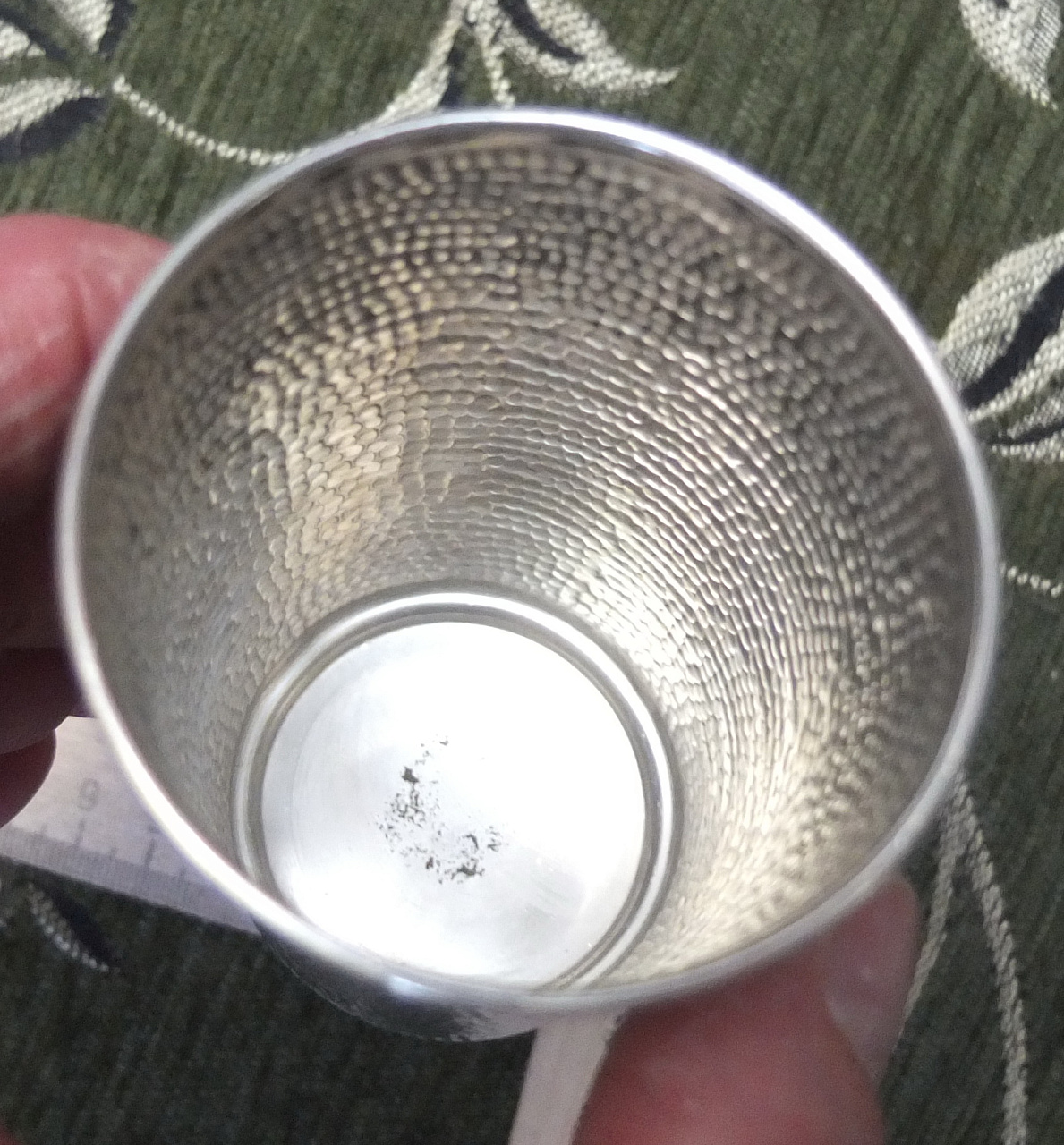 серебряный стакан , серебро 925 проба фото 4
