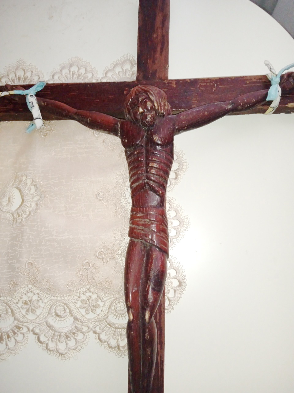 деревянный крест распятие, резьба по дереву, 19 век, царизм фото 4