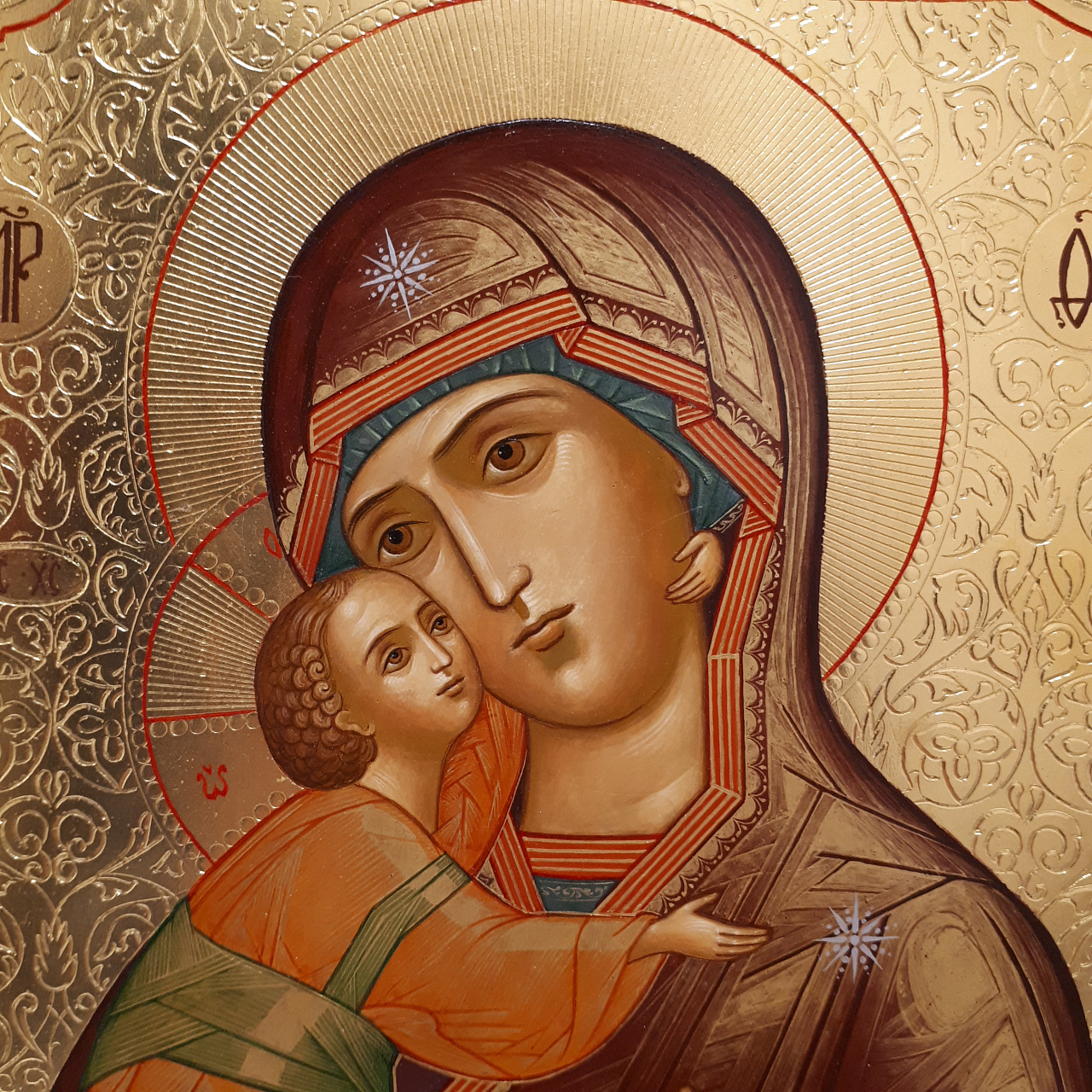 Владимирская икона Божией Матери фото 2