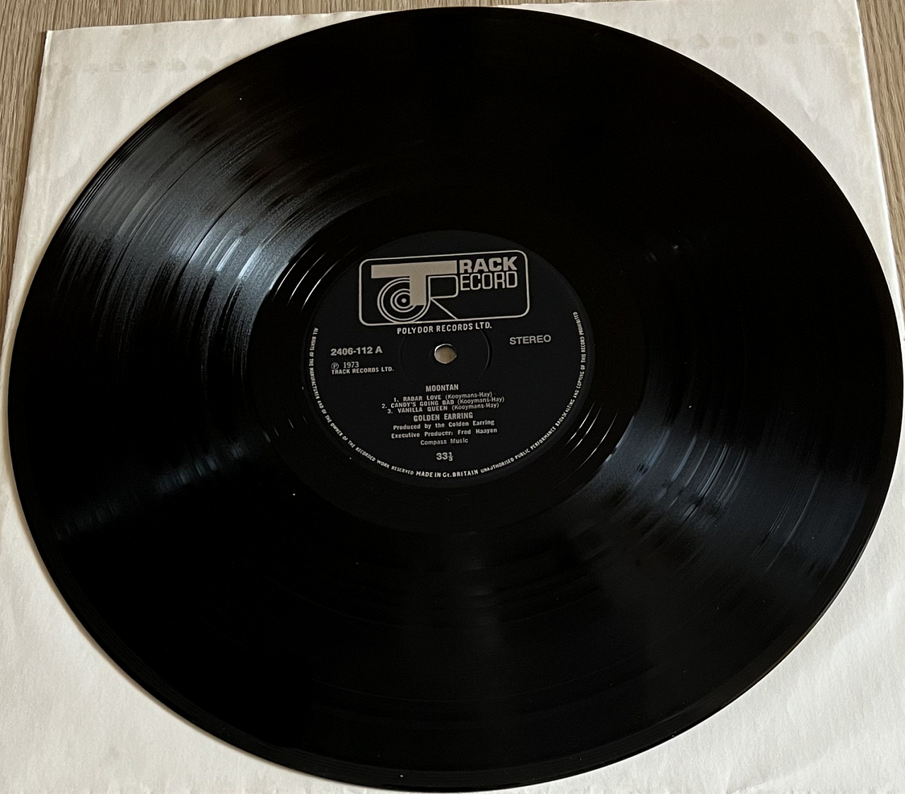 Golden Earring - Moontan 1973 Orig. GB LP фото 4