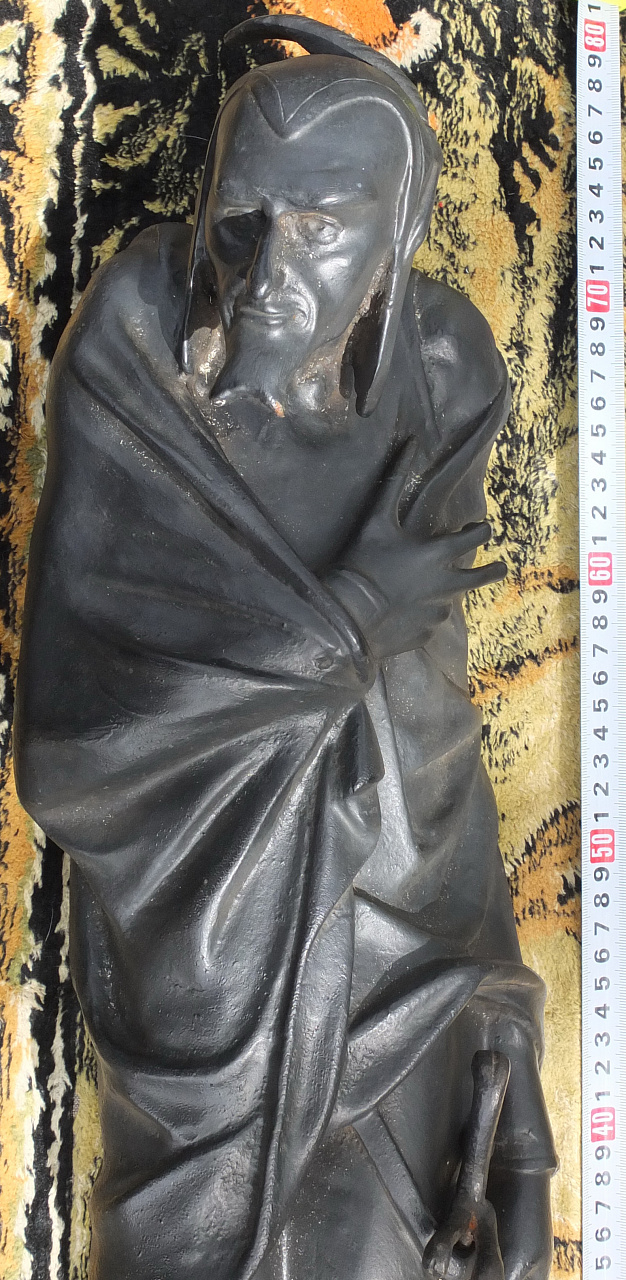 чугунная скульптура Мефистофель, Касли, 1892 год, Императорская Россия  фото 4