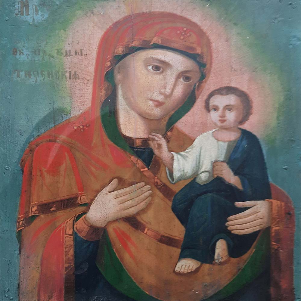 Тихвинская икона Божией Матери, 19век