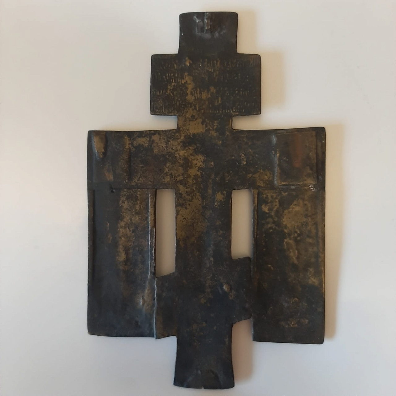 Меднолитой крест 18 века, Выг? фото 2