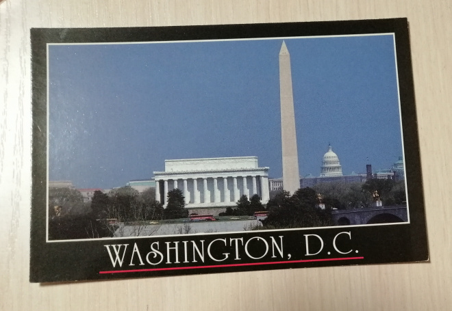 Открытки США Вашингтон Washington, D.C. чистые