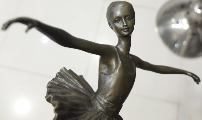 бронзовая статуэтка Балерина