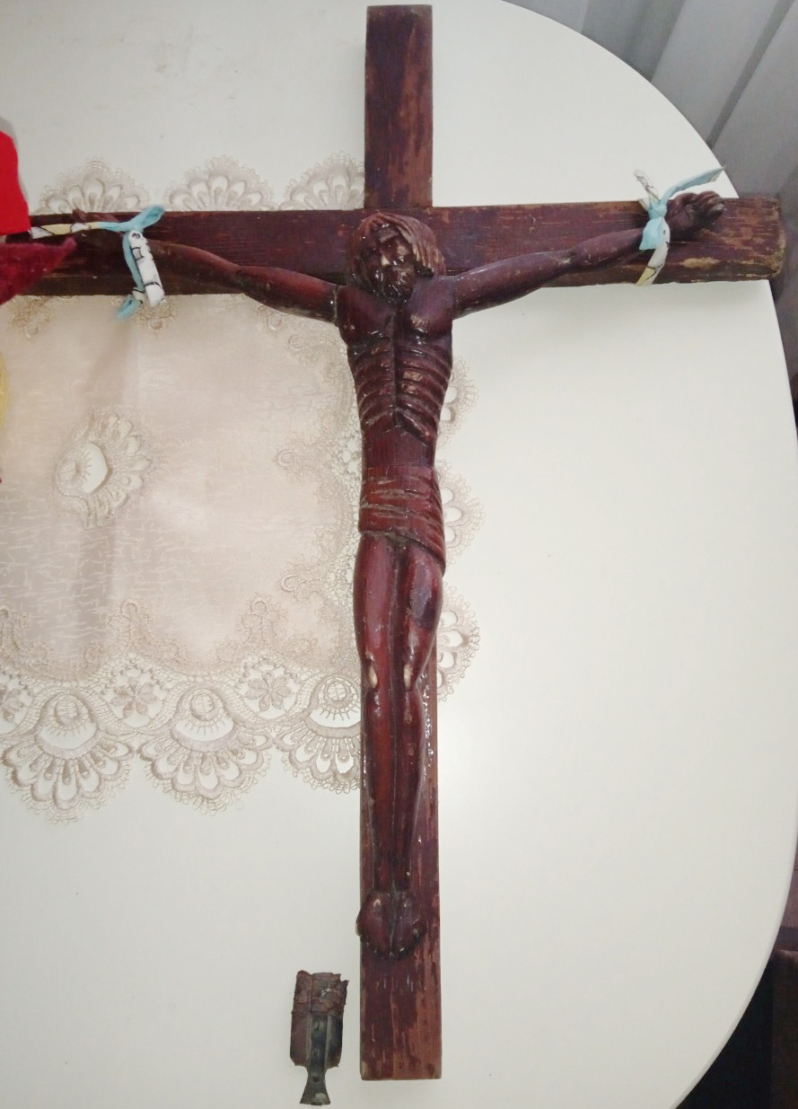 деревянный крест распятие, резьба по дереву, 19 век, царизм фото 3