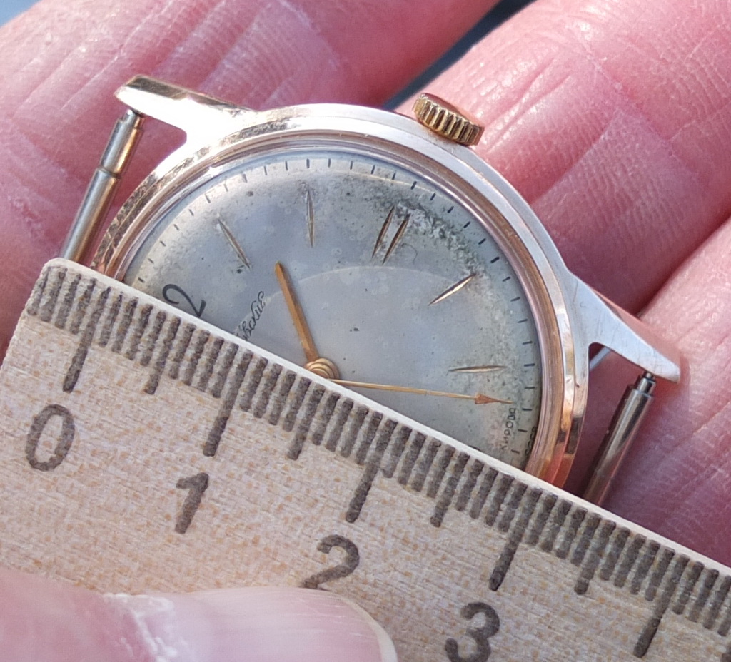 золотые наручные часы Кировские, 1940 годы,механика,золото 583 проба фото 6