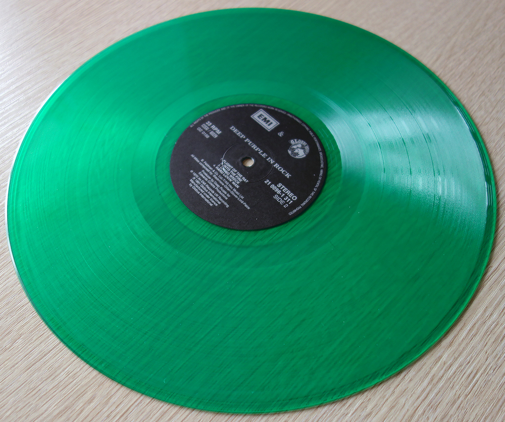 Deep Purple - In Rock - Green Vinyl LP фото 8