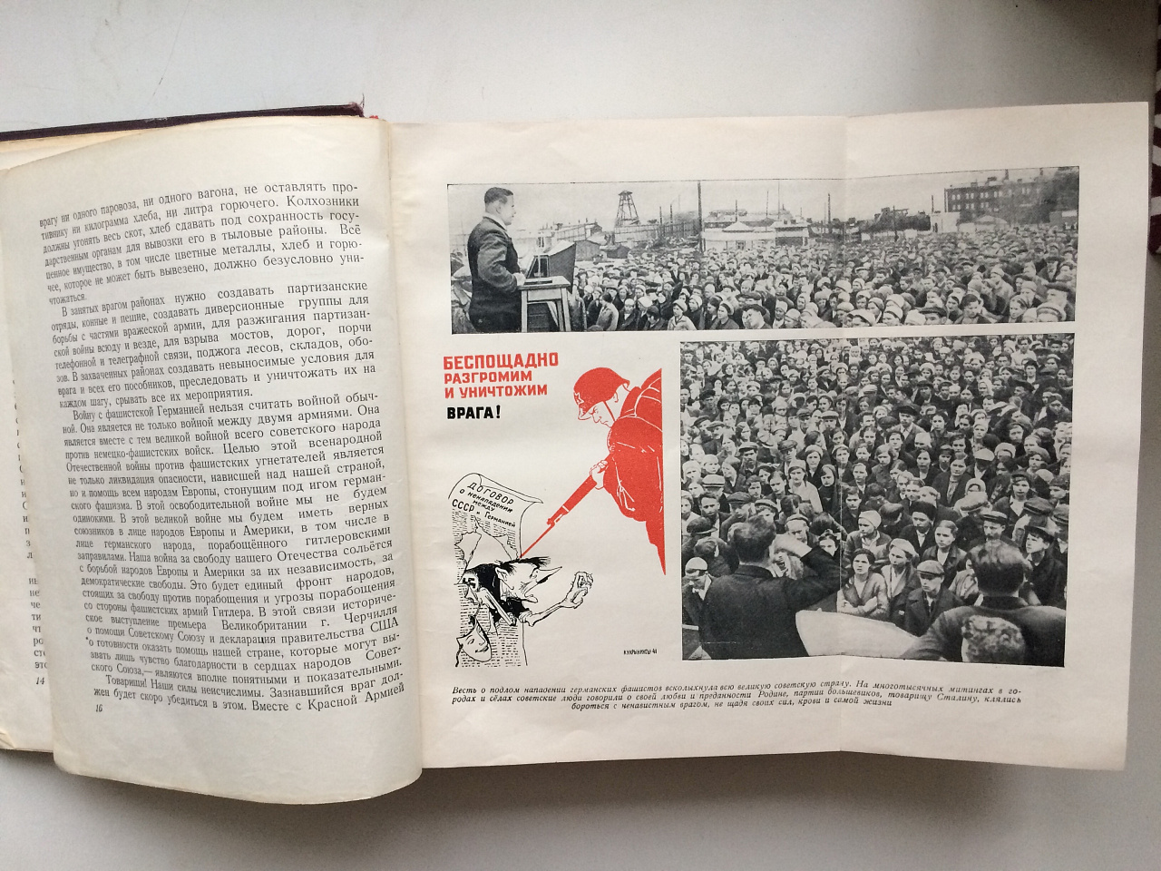 Книга "За Родину! За Сталина!" 1951 год. фото 6