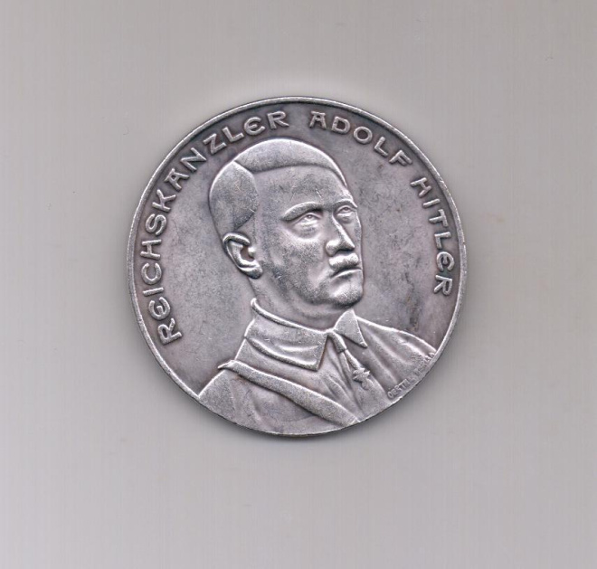 Медаль 1933 г. Германия.
