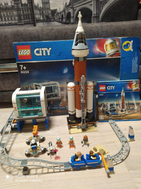 660228 Конструктор Lego City Ракета для запуска
