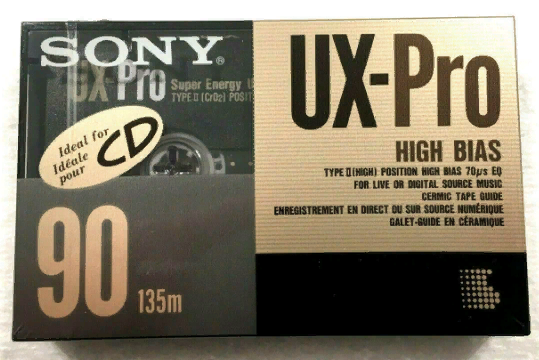 Аудиокассета Sony UX-Pro 90
