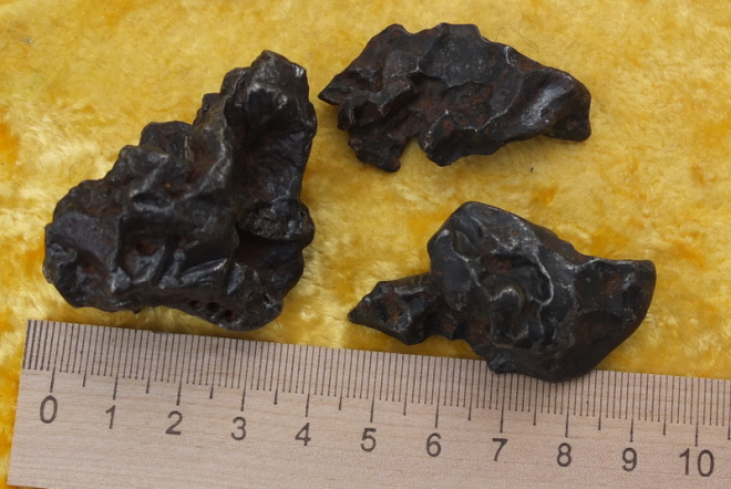 железные метеориты Сихотэ-Алинь, 3 шт