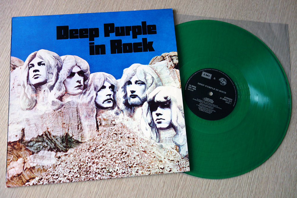 Deep Purple - In Rock - Green Vinyl LP