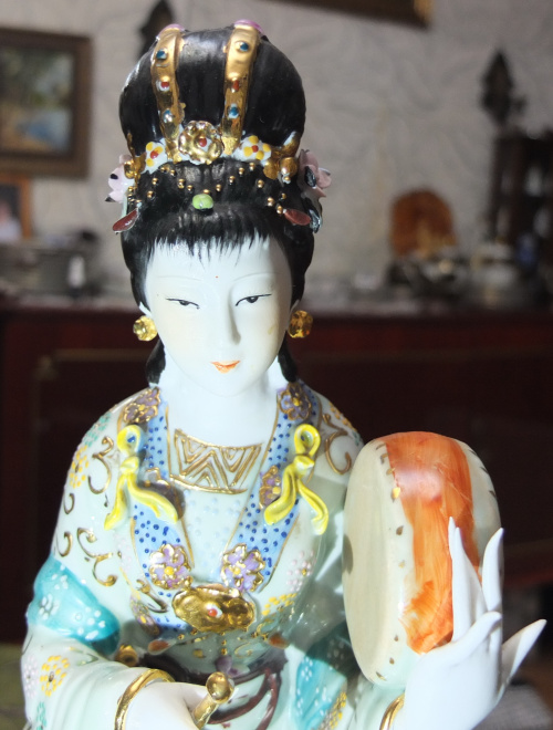 фарфоровая статуэтка Королева гейш, Япония 