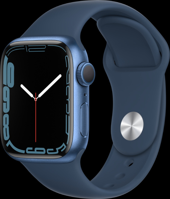 часы Apple Watch Series 7, 45 мм, корпус из алюминия