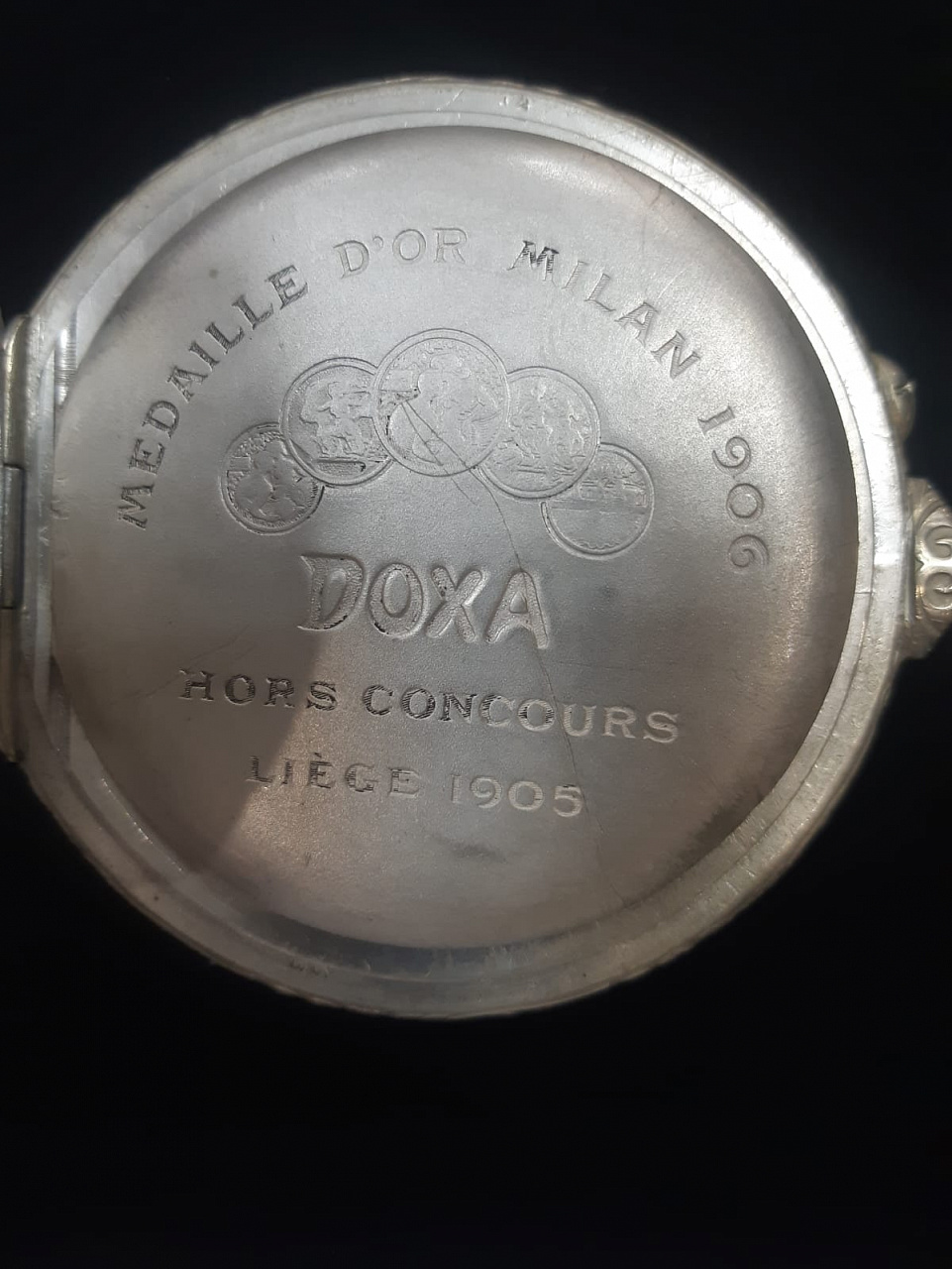 ковровые часы Doxa, 1905-1910 гг  фото 3