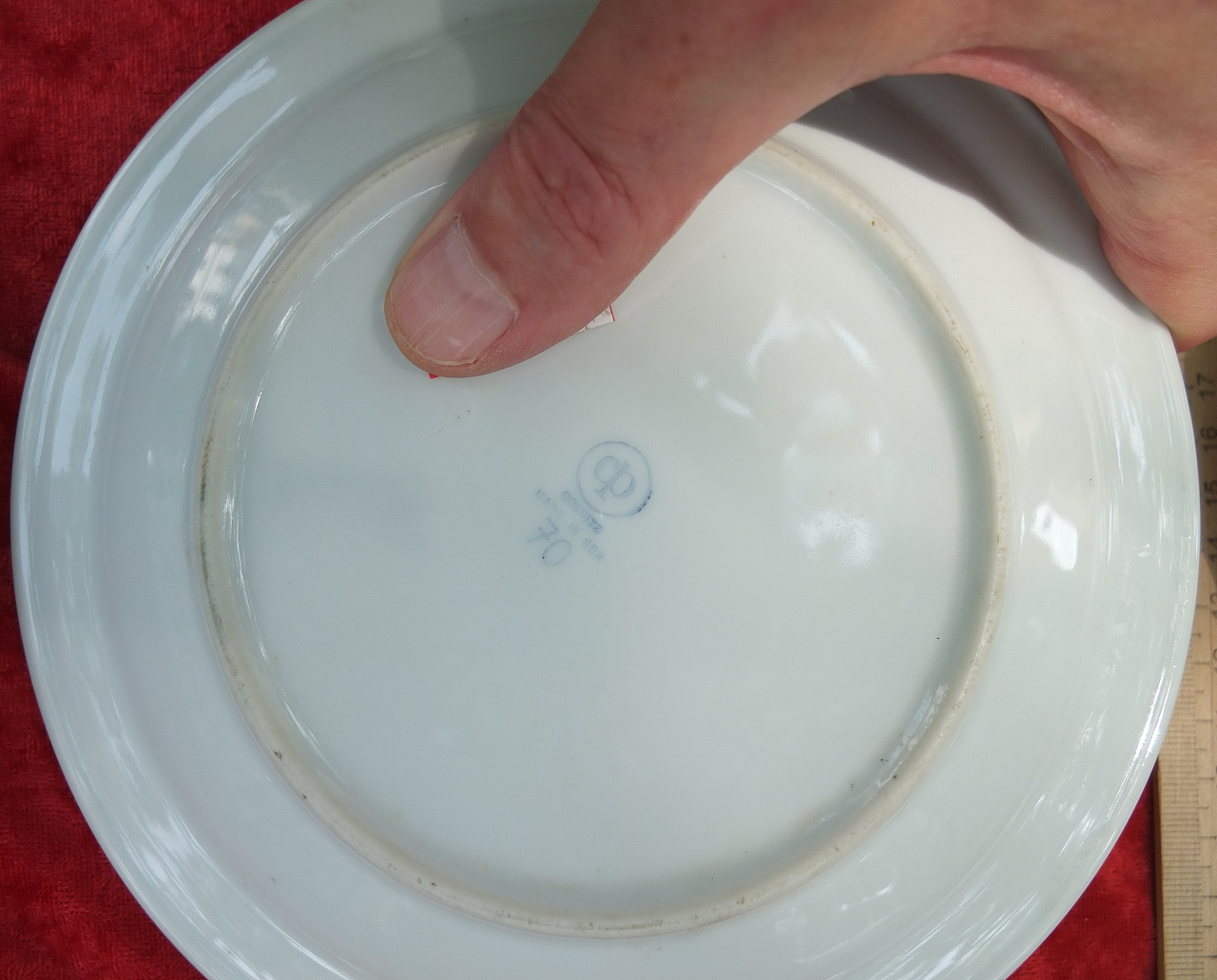 фарфоровая тарелка Ну Погоди, фарфор ГДР, абсолютно редкая фото 5
