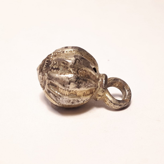 Пуговица царская серебряная, золоченая, 19 век