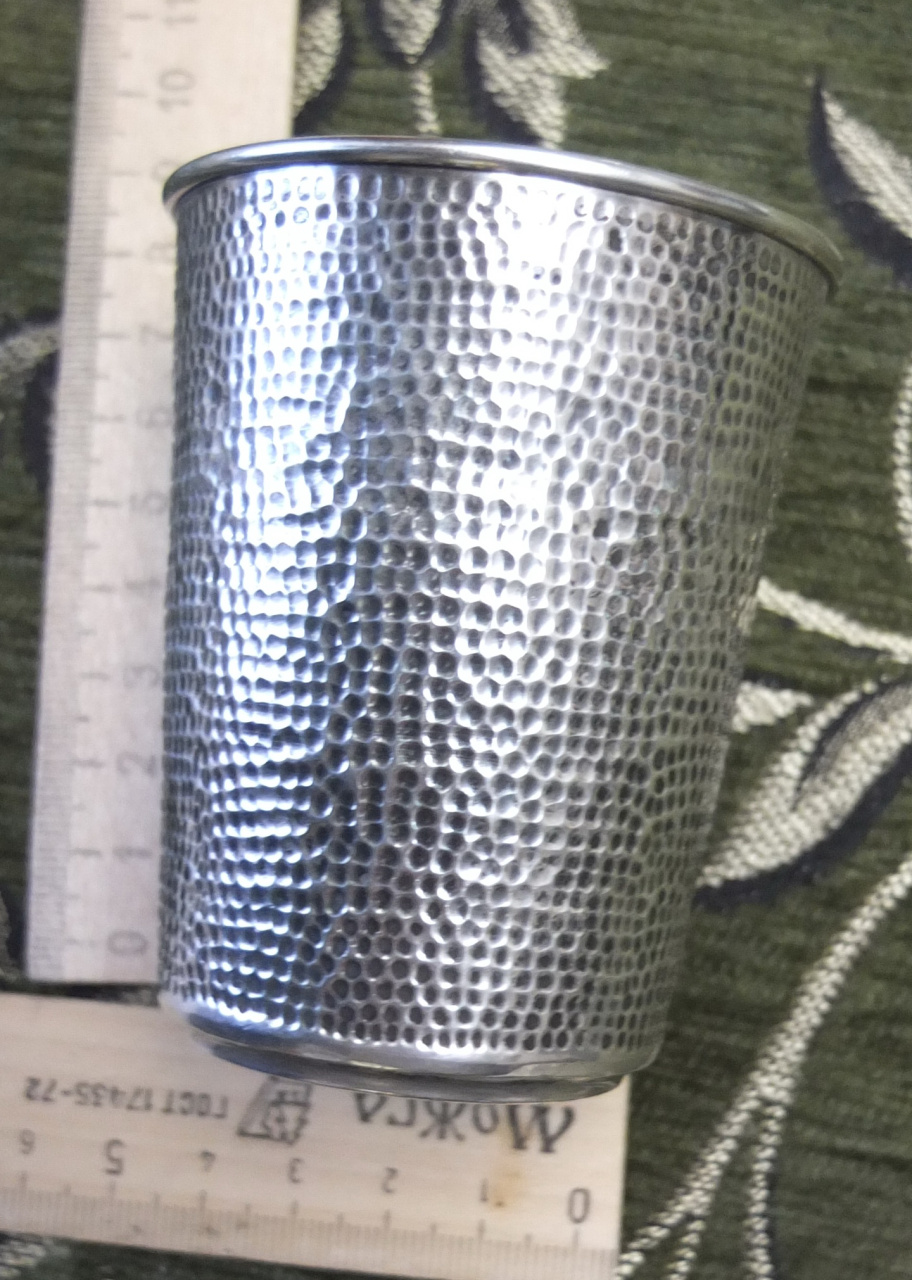 серебряный стакан , серебро 925 проба