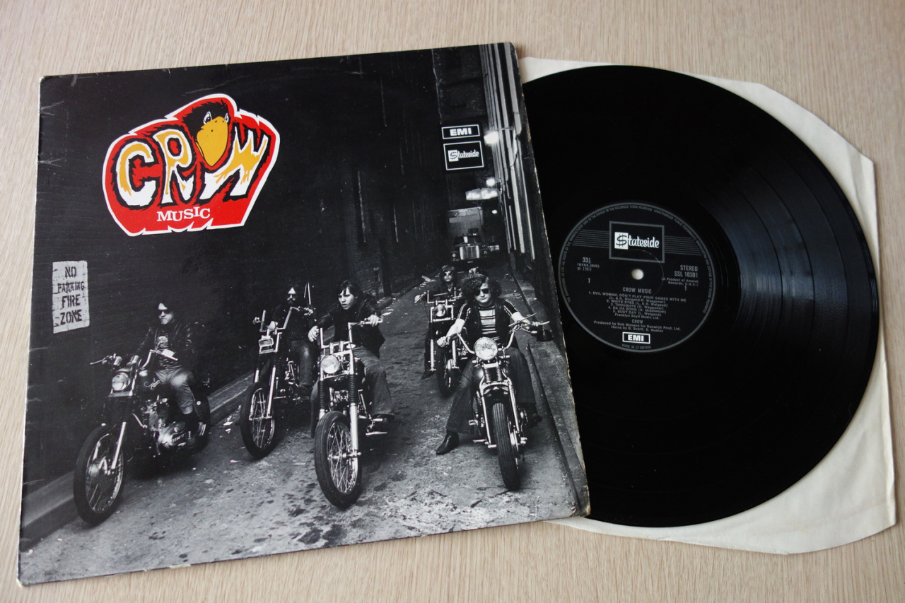 Crow - Crow Music LP, 1970 Uk Original