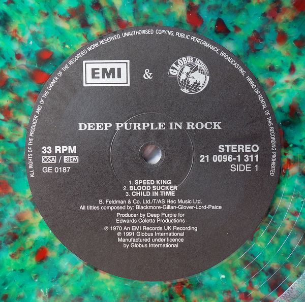 Deep Purple - In Rock - LP, Multicolor фото 5