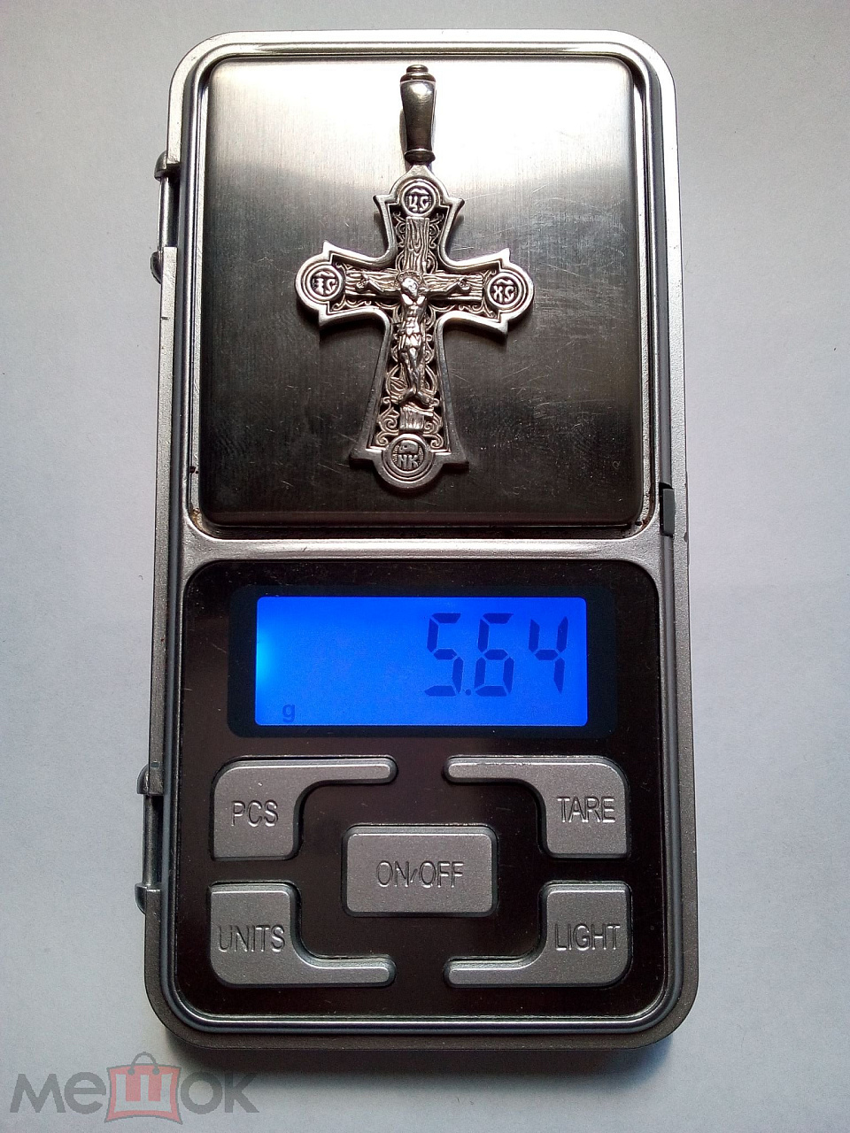 Крест серебряный нательный 925 проба. фото 5