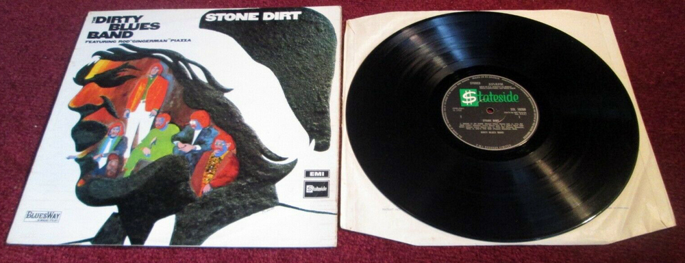 The Dirty Blues Band - Stone Dirt 1968 Original stereo GB LP фото 3