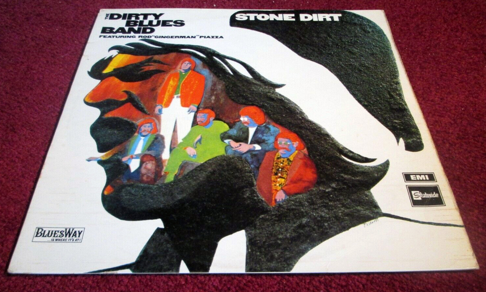 The Dirty Blues Band - Stone Dirt 1968 Original stereo GB LP фото 2