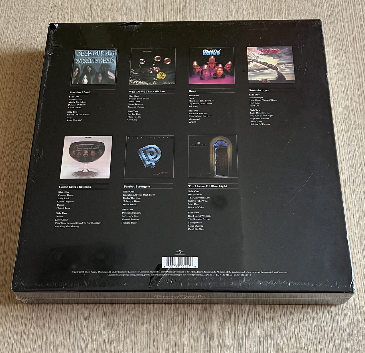 Deep Purple - The Vinyl Collection Boxset 7LP фото 3