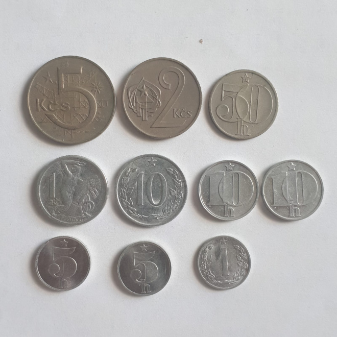 Монеты Чехословакии