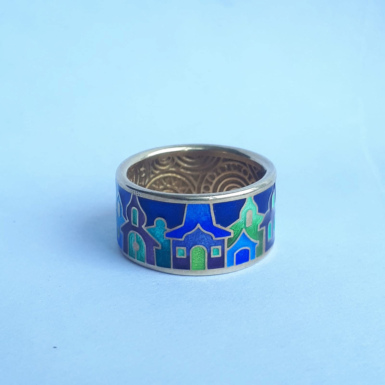 Ювелирное украшение серебряное кольцо 925 пробы позолота Мармелад фото 2
