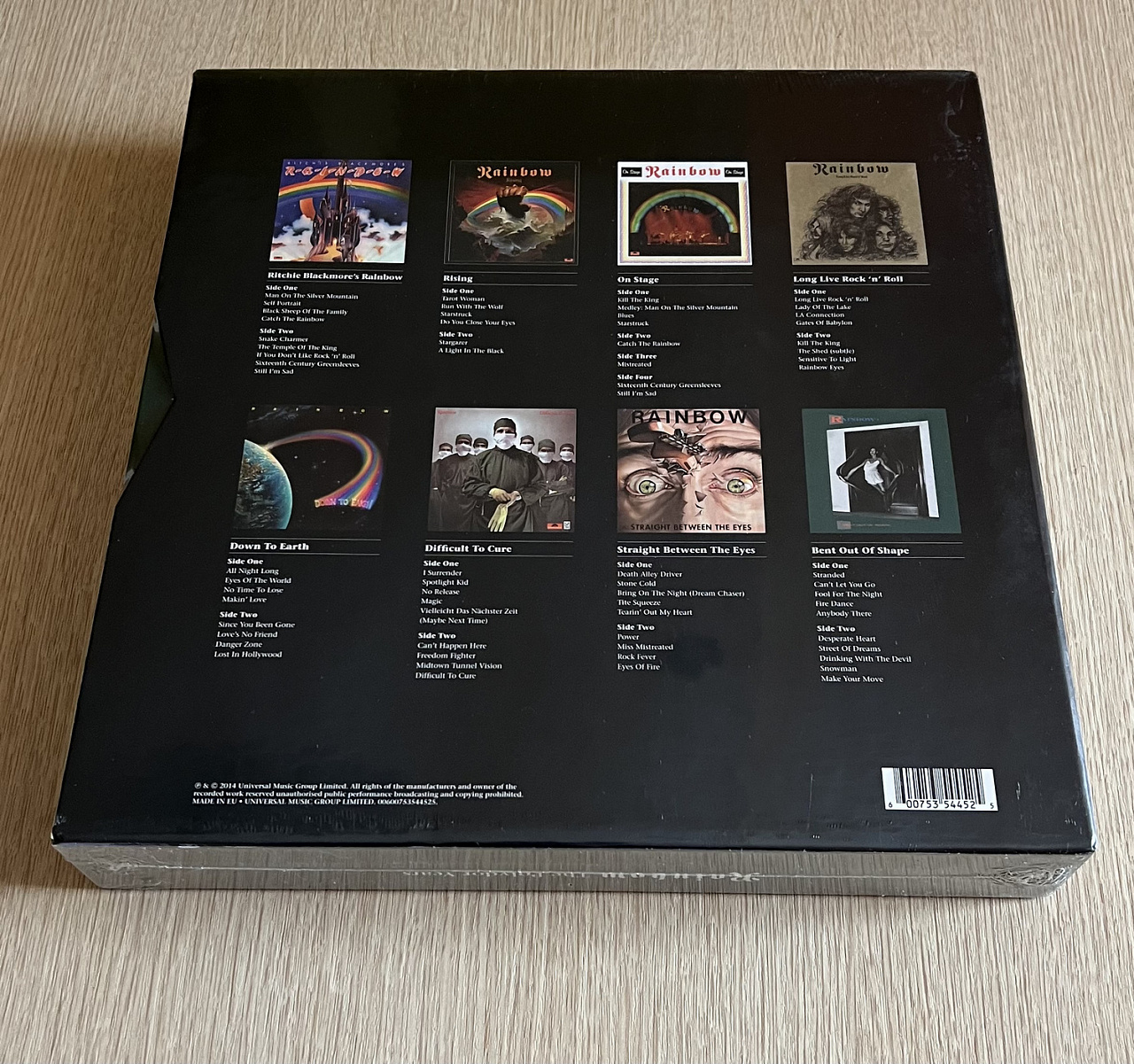 Rainbow - The Polydor Years 9LP Box set фото 6