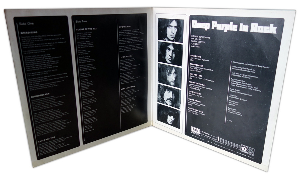 Deep Purple - In Rock (Uk) LP фото 5