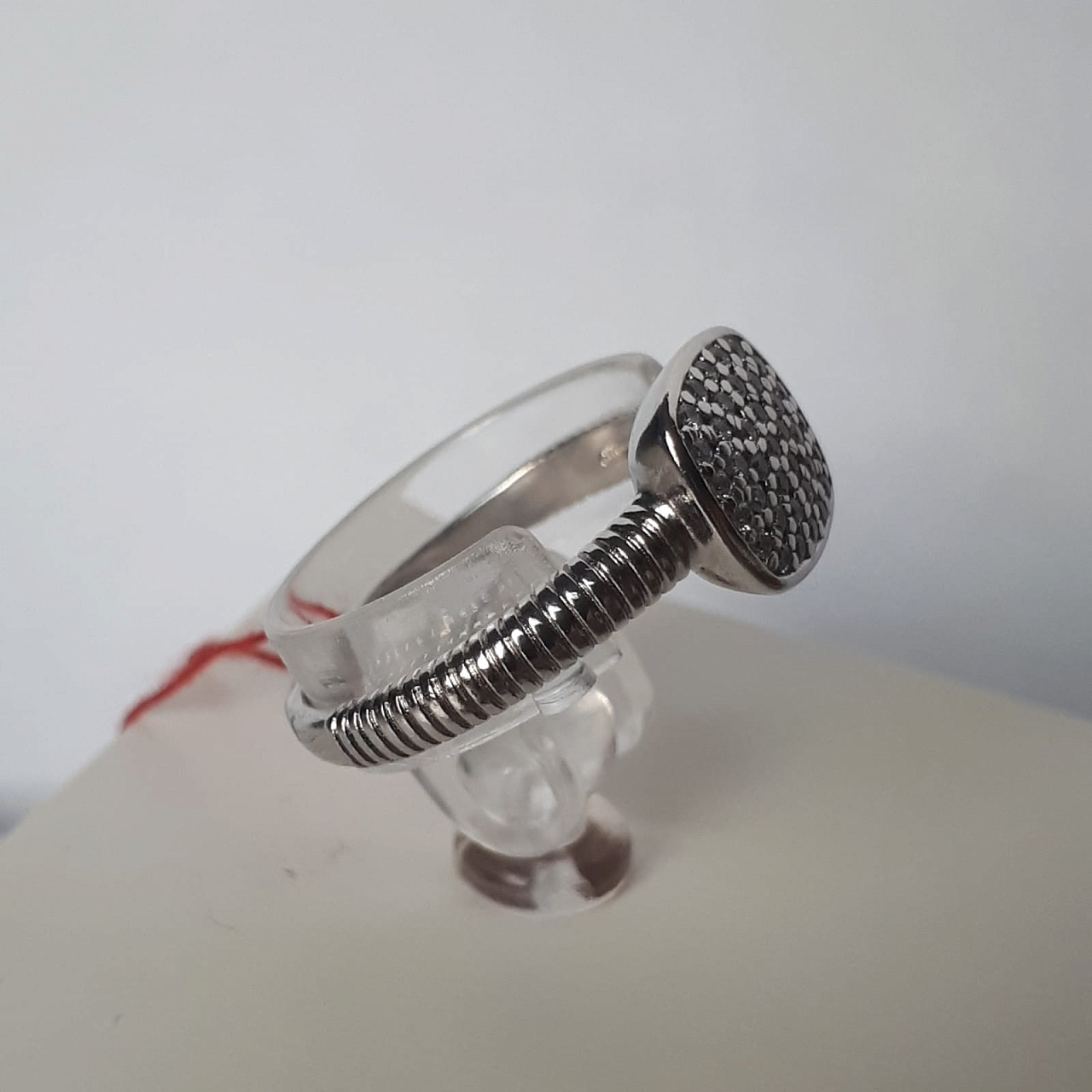 Ювелирное украшение серебряное кольцо 925 пробы фото 3
