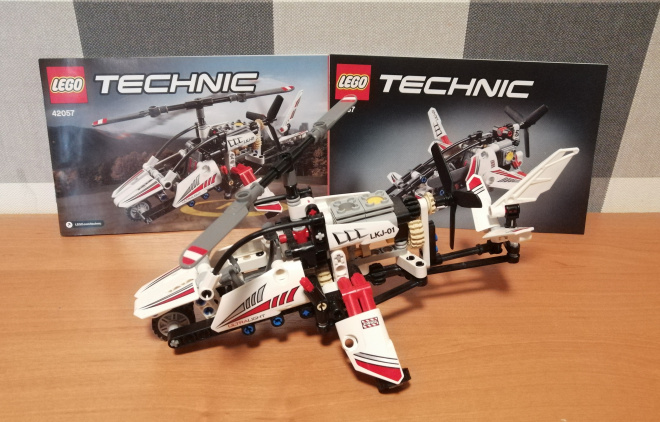Набор Lego Technic (Лего Техник) 42057 Сверхлегкий вертолет