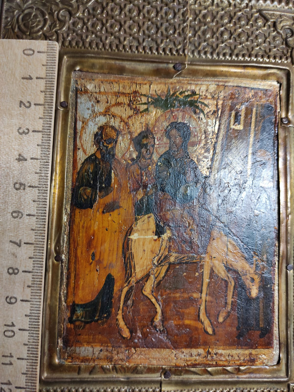 икона Вход в Иерусалим, 19 век фото 2