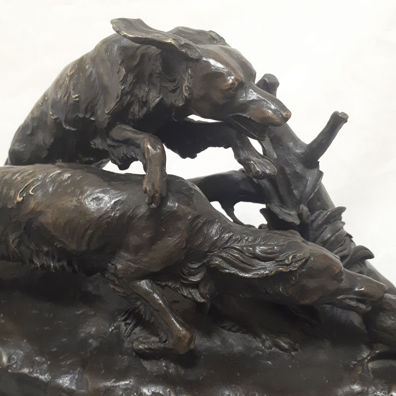 Бронзовая скульптура Охота Р.J. Mene ( Мене Пьер Жюль) фото 2