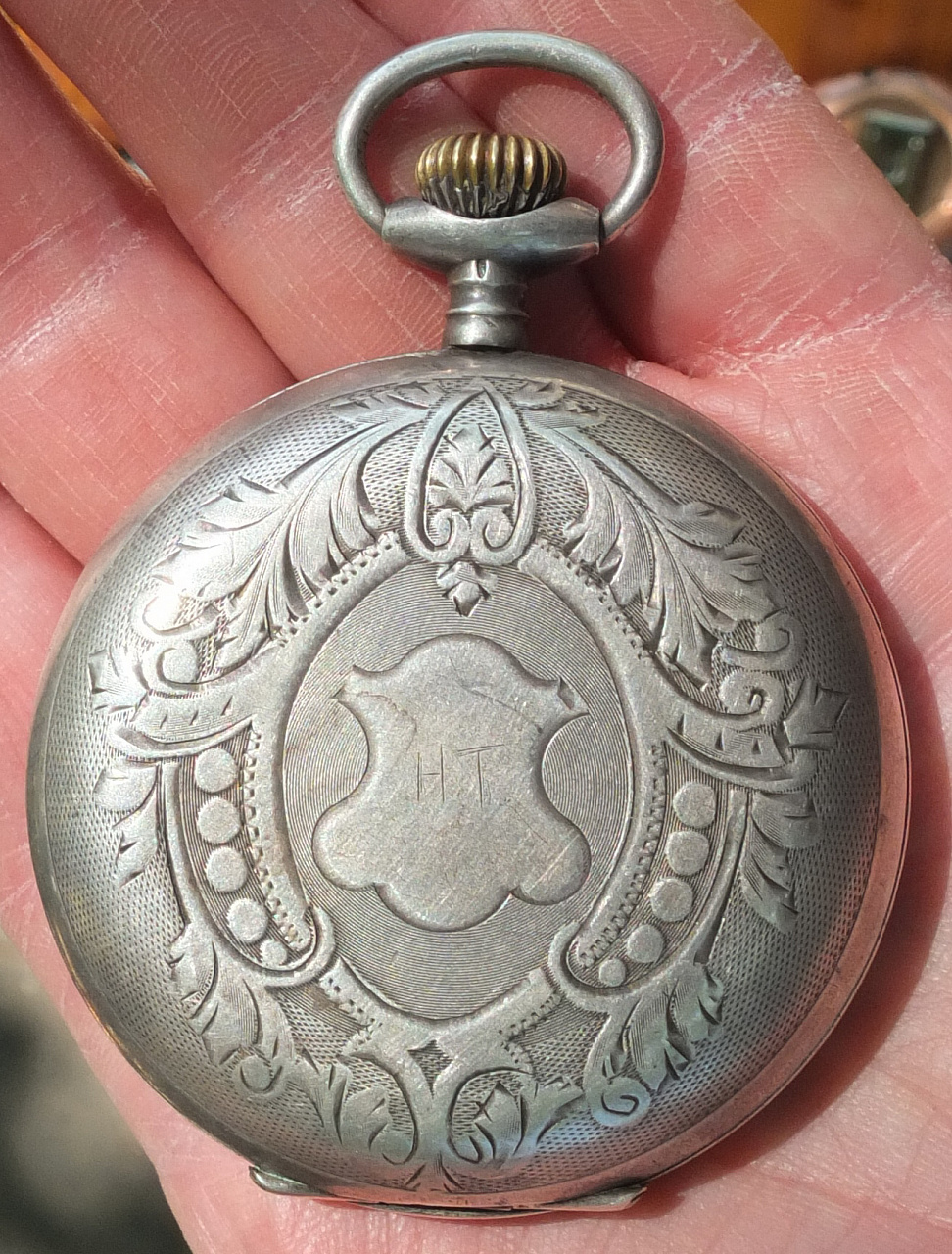 серебряные часы Петровские, серебро 84 проба, Императорская Россия фото 2