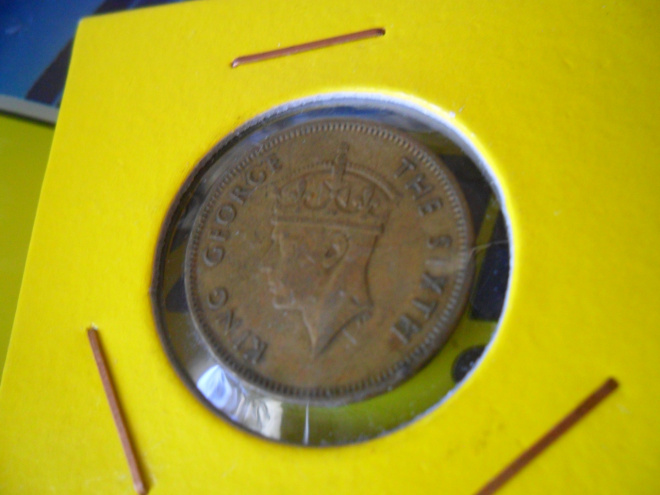 10 центов 1949г. Британский Гонг-Конг