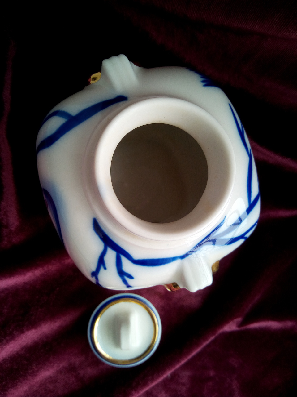 Фарфоровая чайница ,сахарница "ЛФЗ "до 1991года СССР. фото 4