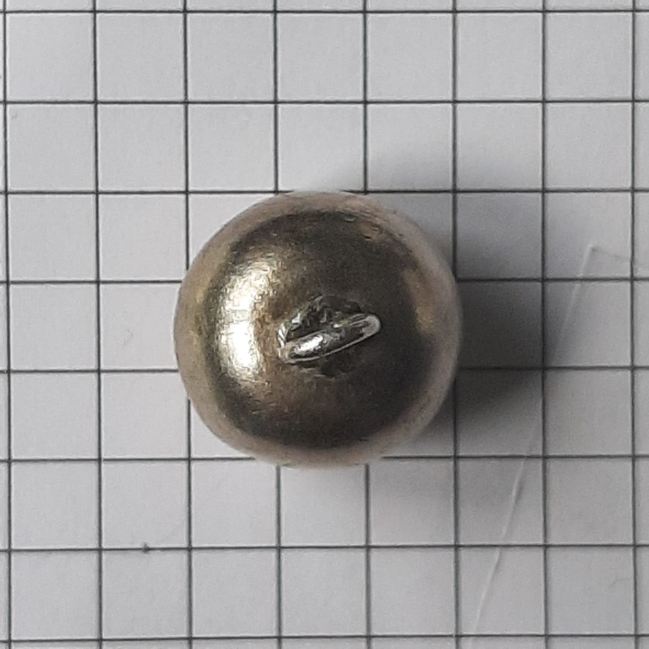 Старинная серебряная пуговица 84⁰ фото 4
