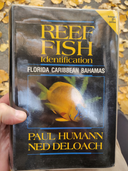 книга каталог Рифовые рыбы Флориды, Карибов, Багам
