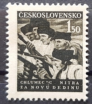 Чехословакия, 1948 год, № 539, " 100 лет со дня отмены крепостного права ", MNH**