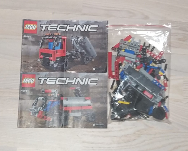 42084 Конструктор Lego technic 2в1 Погрузчик