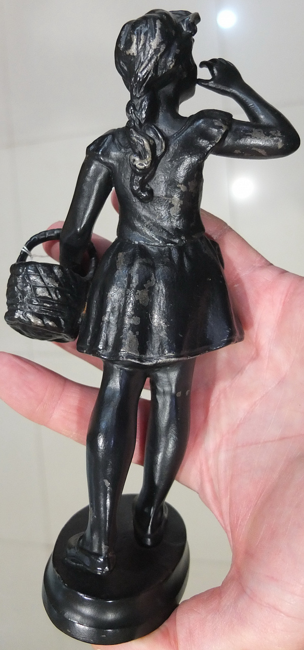 чугунная статуэтка Красная Шапочка, Касли фото 4